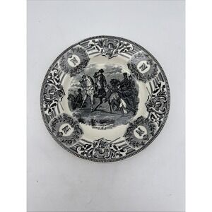 Boch Freres La Louviere Napoleanic Wars Commemorative Plate